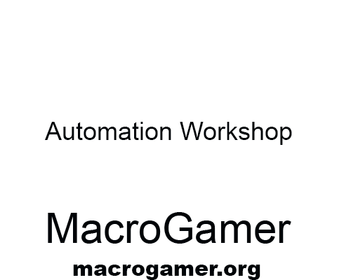 Automation Workshop – One of the Best Automation Tool